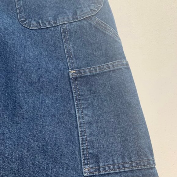 Wrangler Men Fully Lined Warm Heavy Duty Carpenter Utility Jeans - Size 42x30 - Picture 6 of 8